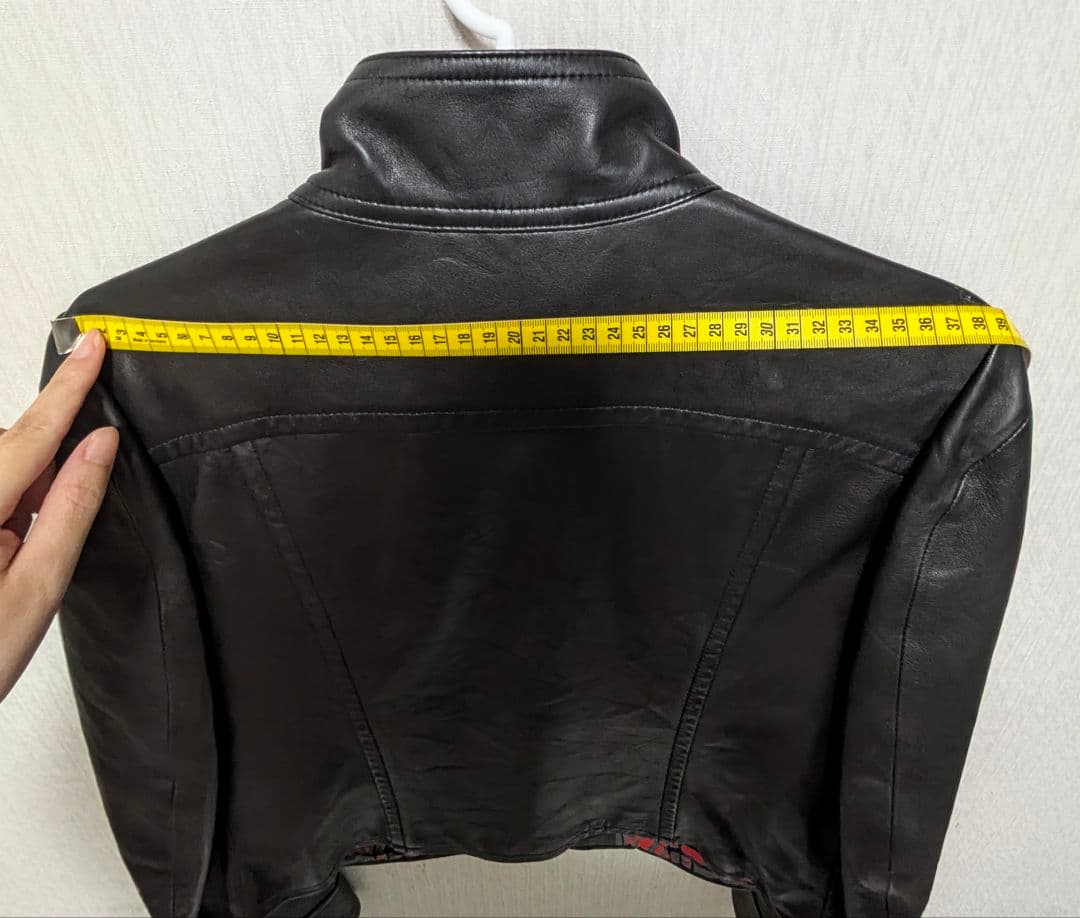 vivienne westwood レザー ライダースジャケット 6連ZIP