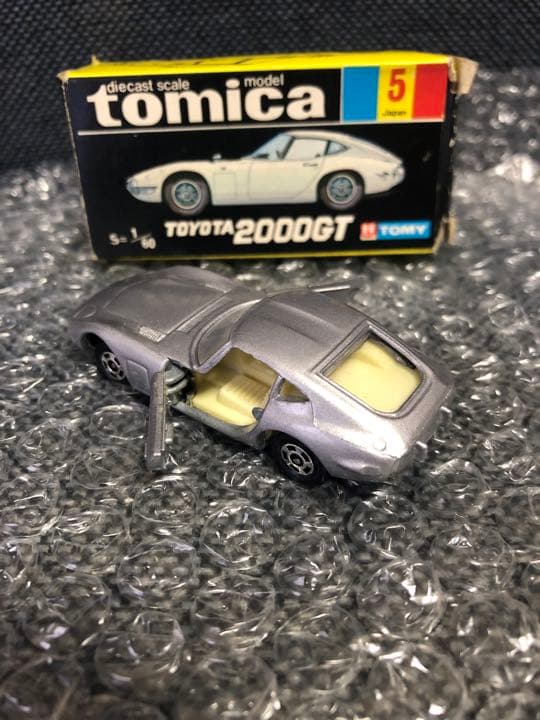 【日本製】トミカ黒箱トヨタ 2000GT No.5  当時物 美品