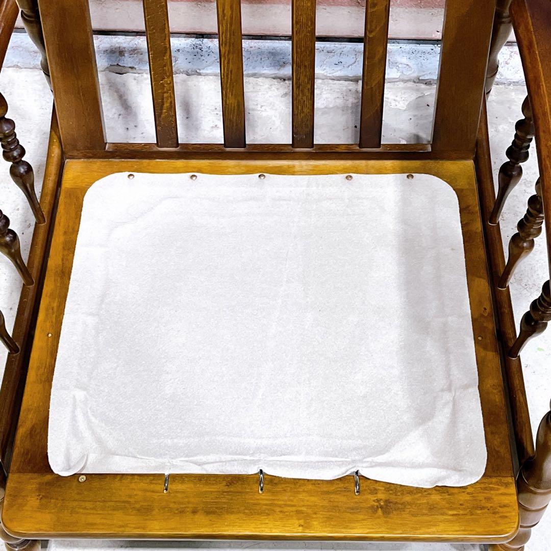 【稀少】karimokuカリモク アームチェア コロニアル フリージアグリーン①