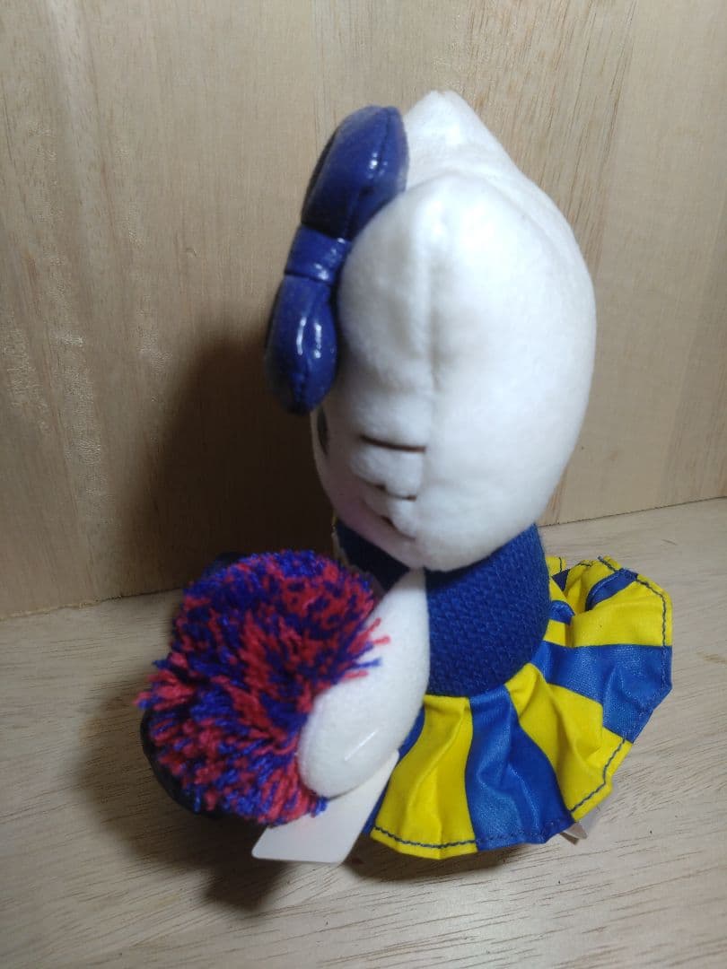 激レア☆足長キティ☆おすわりチアガールコスチュームぬいぐるみ2点　2003年