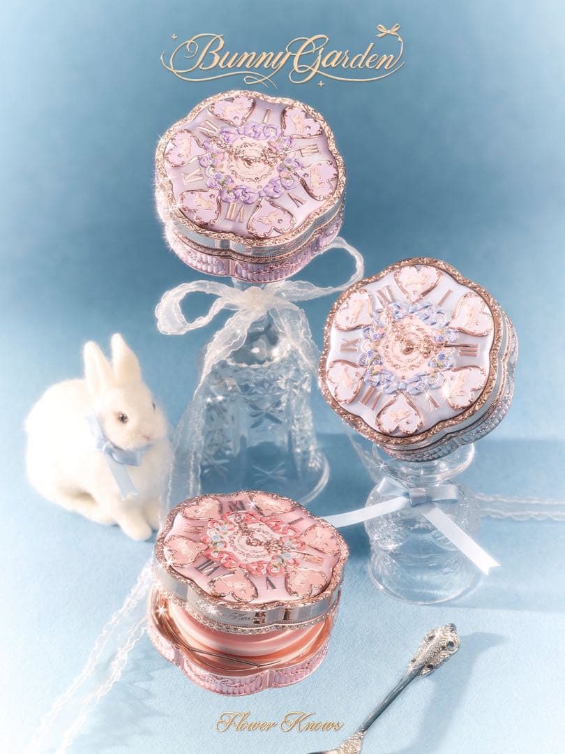 フラワーノーズ　バニーガーデンシフォンヴェール クッションファンデーション全3種