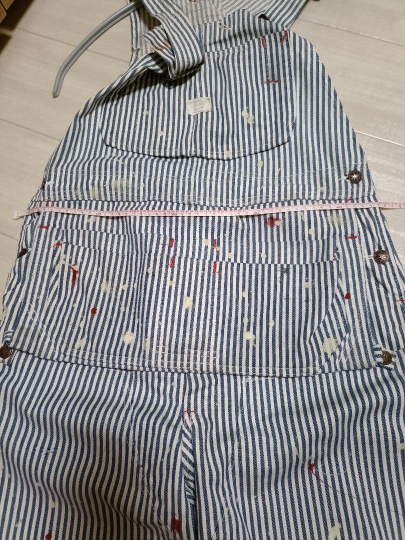 70s BIG MAC ビッグマック ヒッコリーストライプ オーバーオール