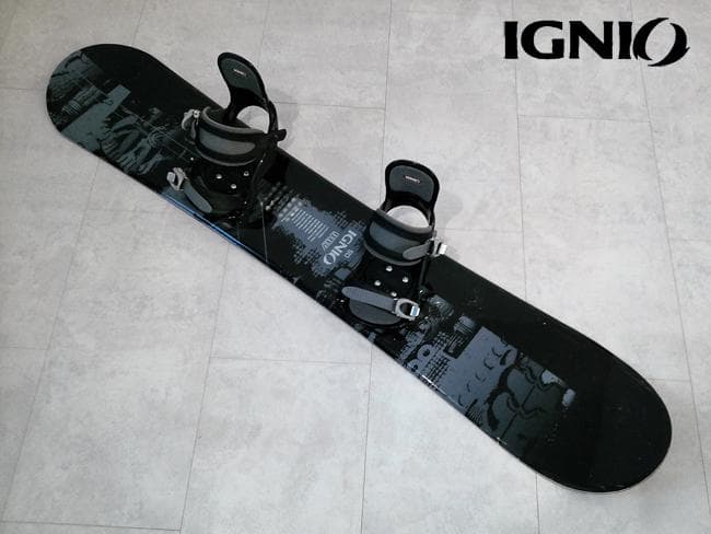 IGNIO イグニオ スノーボードセット 150cm バインディング付き