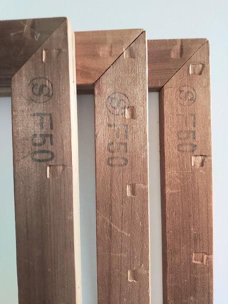 F50号キャンバス用木枠 3組セット