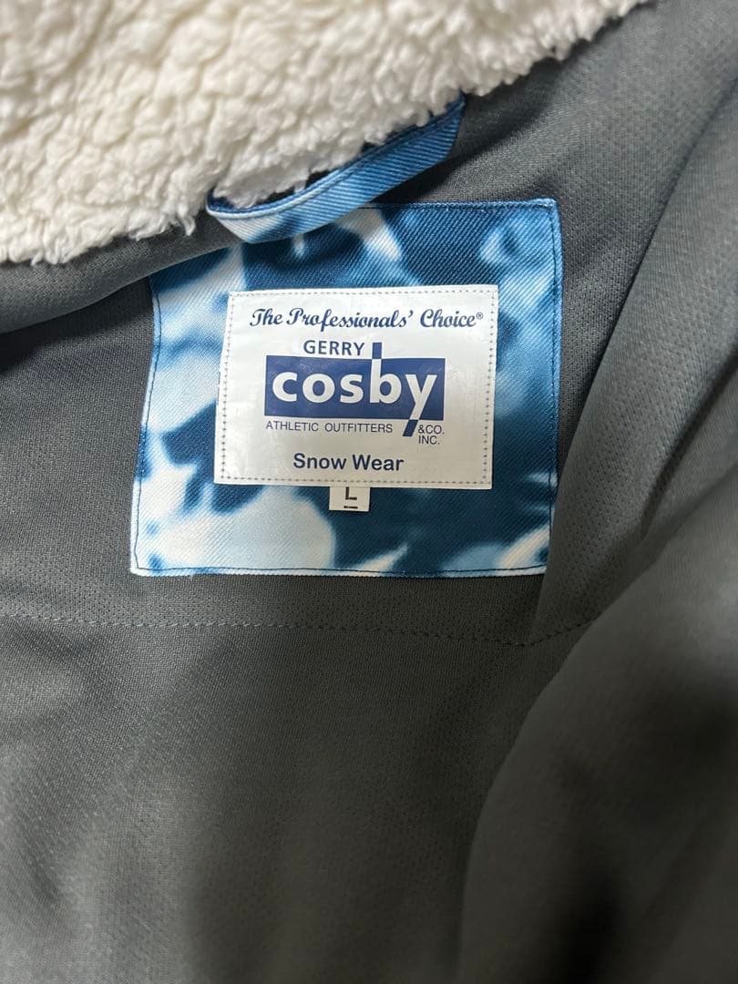 COSBY 青白迷彩柄 上下セット　スノボー　スキー