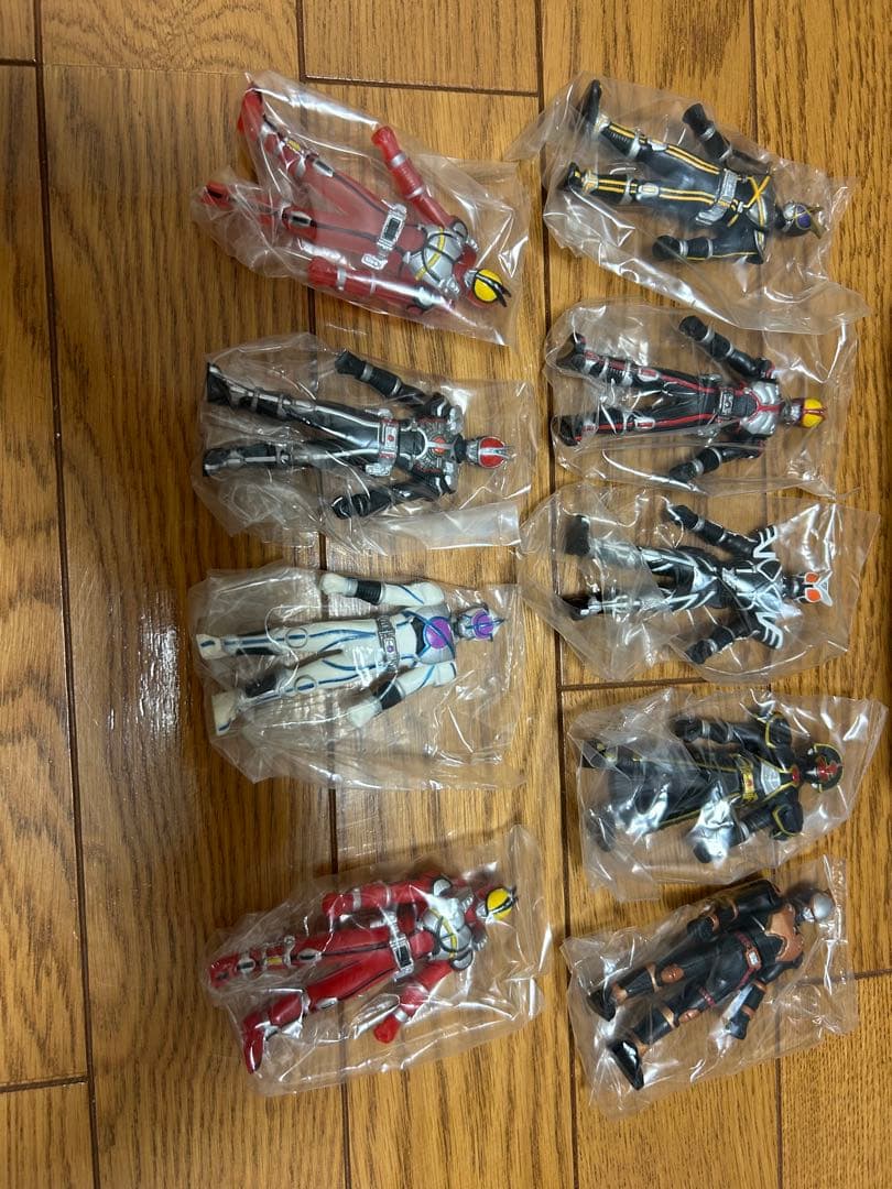 仮面ライダーファイズ全ライダーミニフィギュアセット