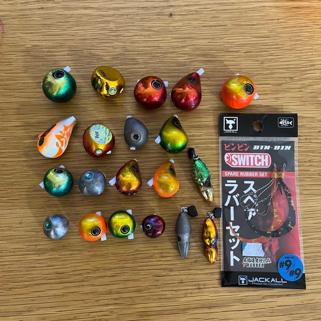 タイラバヘッド 45g 60g 80g 100g ジャッカル シマノ