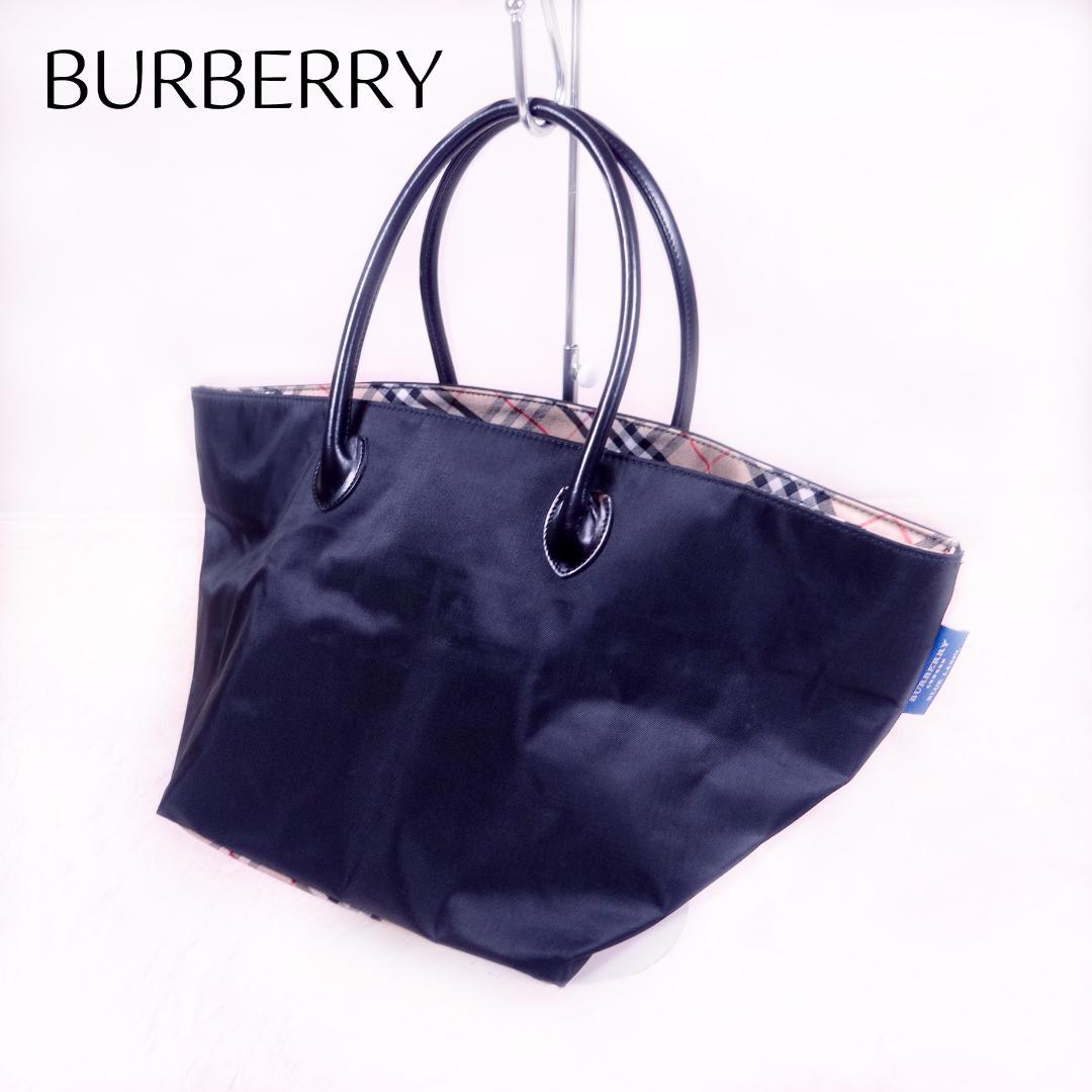 【ほぼ未使用品】✨BURBERRY ブルーレーベル 内ノバチェック ミニトート✨