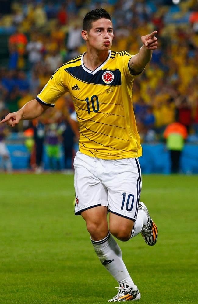 14-15 コロンビア　ハメス・ロドリゲス　オフィシャルオーセンユニフォーム