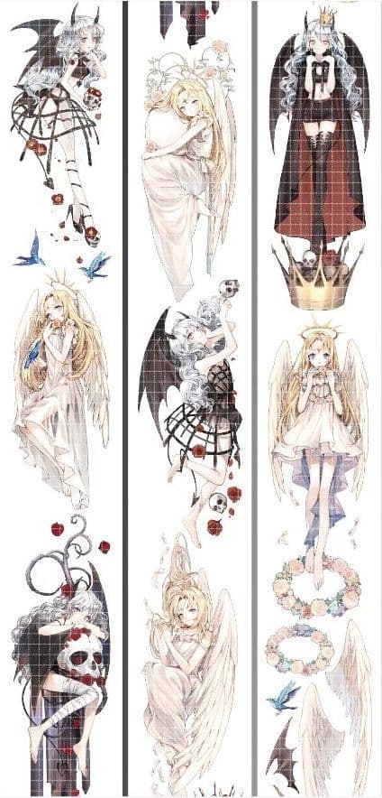 【中古】海外マスキングテープ 7つセット