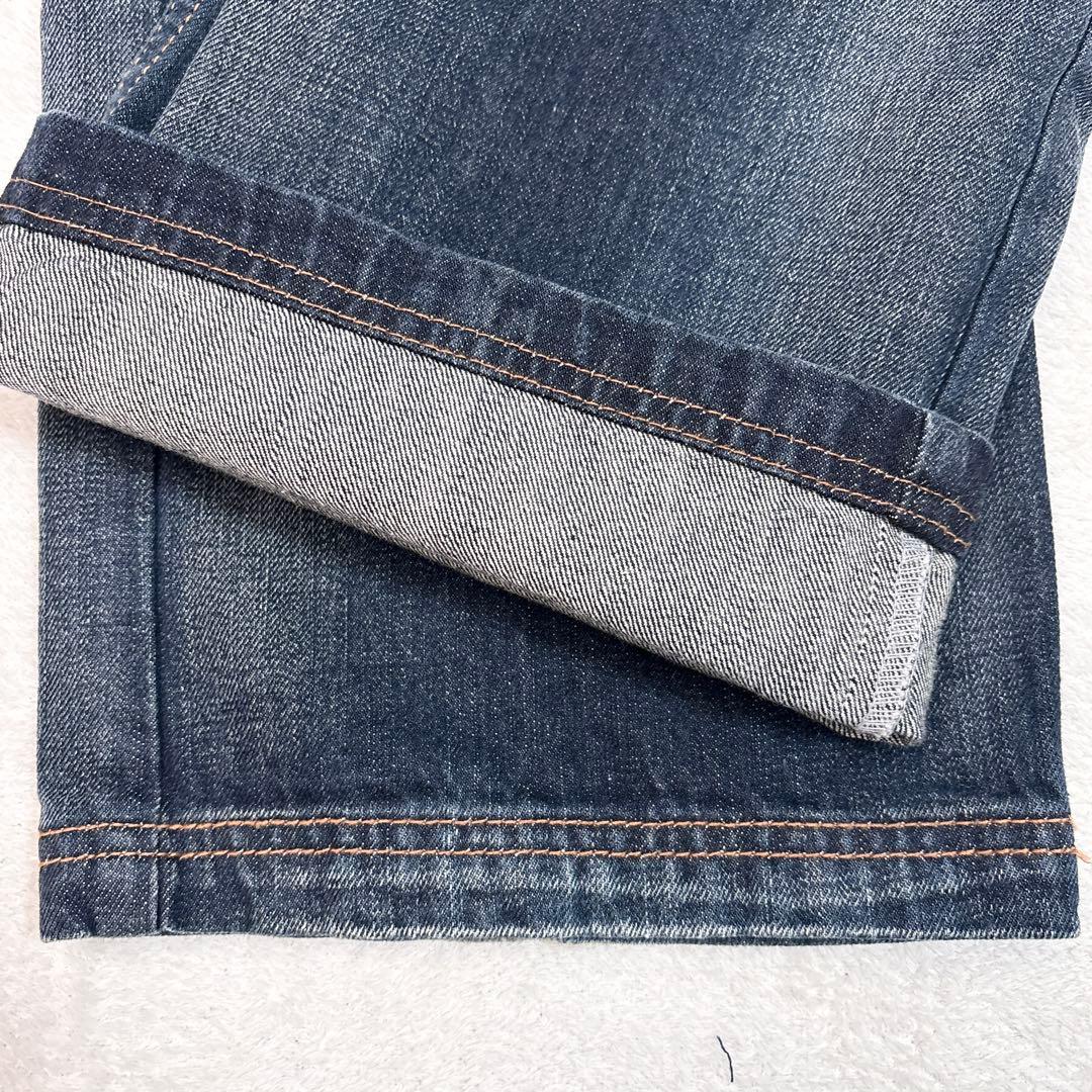 00s PANDIESTA W34 刺繍 和柄 バギー デニム ワイドストレート