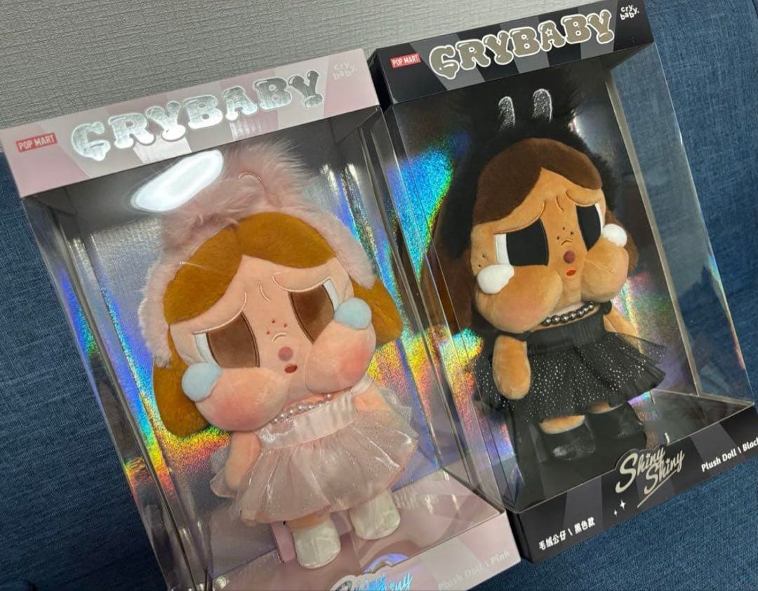 p*⋆様 正規品CRYBABY SHINY SHINY シリーズピンクとブラック
