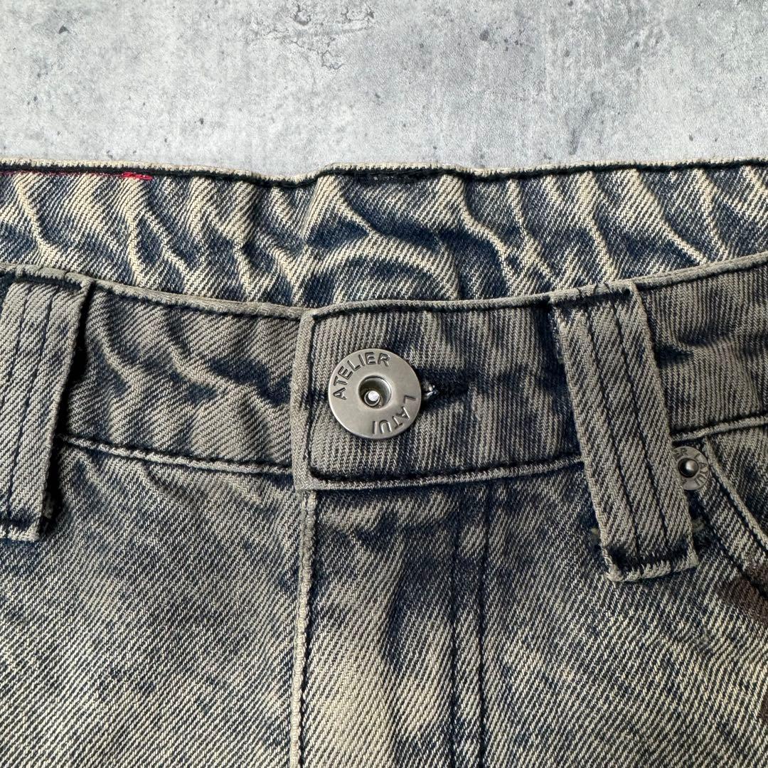 【即発送】LATUI ATELIER RAIN WALKER JEANS M