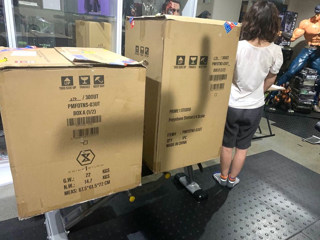 プライムワンスタジオ　世紀末覇者拳王　プレミアムマスターライン　北斗の拳ラオウ