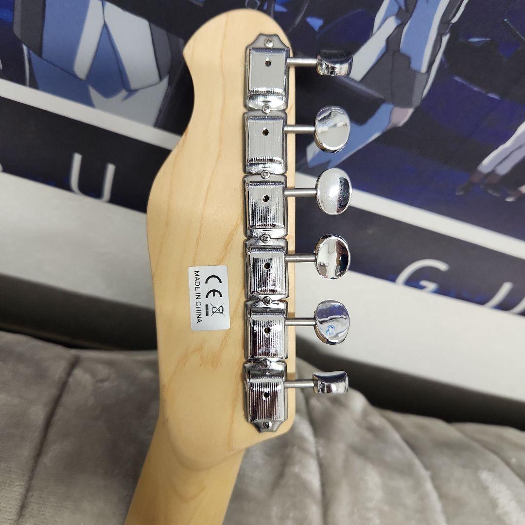 アクアブルー テレキャスタータイプ エレキギター