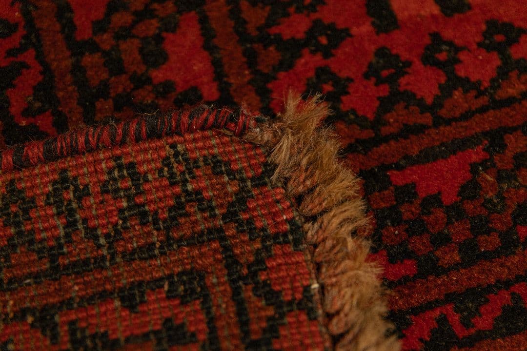 ヴィンテージラグ トルクメン165×101cm アフガニスタン産 トライバルラグ