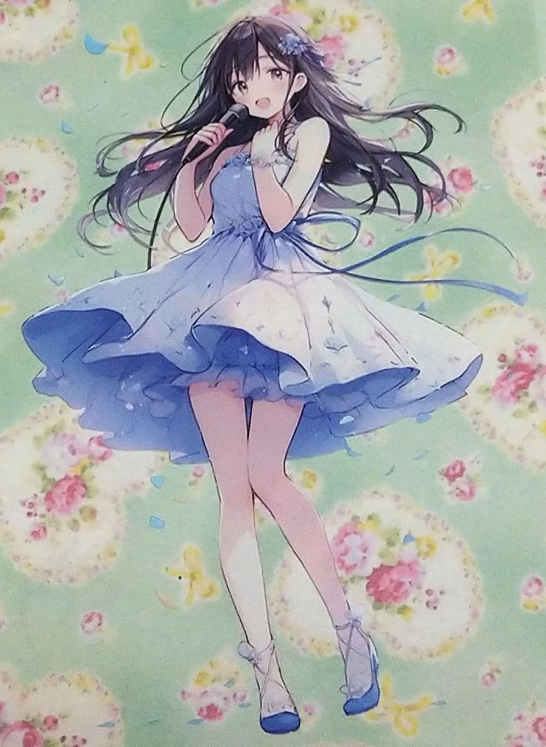 のこり１✩廃盤品✩J808＃音楽歌姫(PET)切り売り海外人物女の子AIマステ