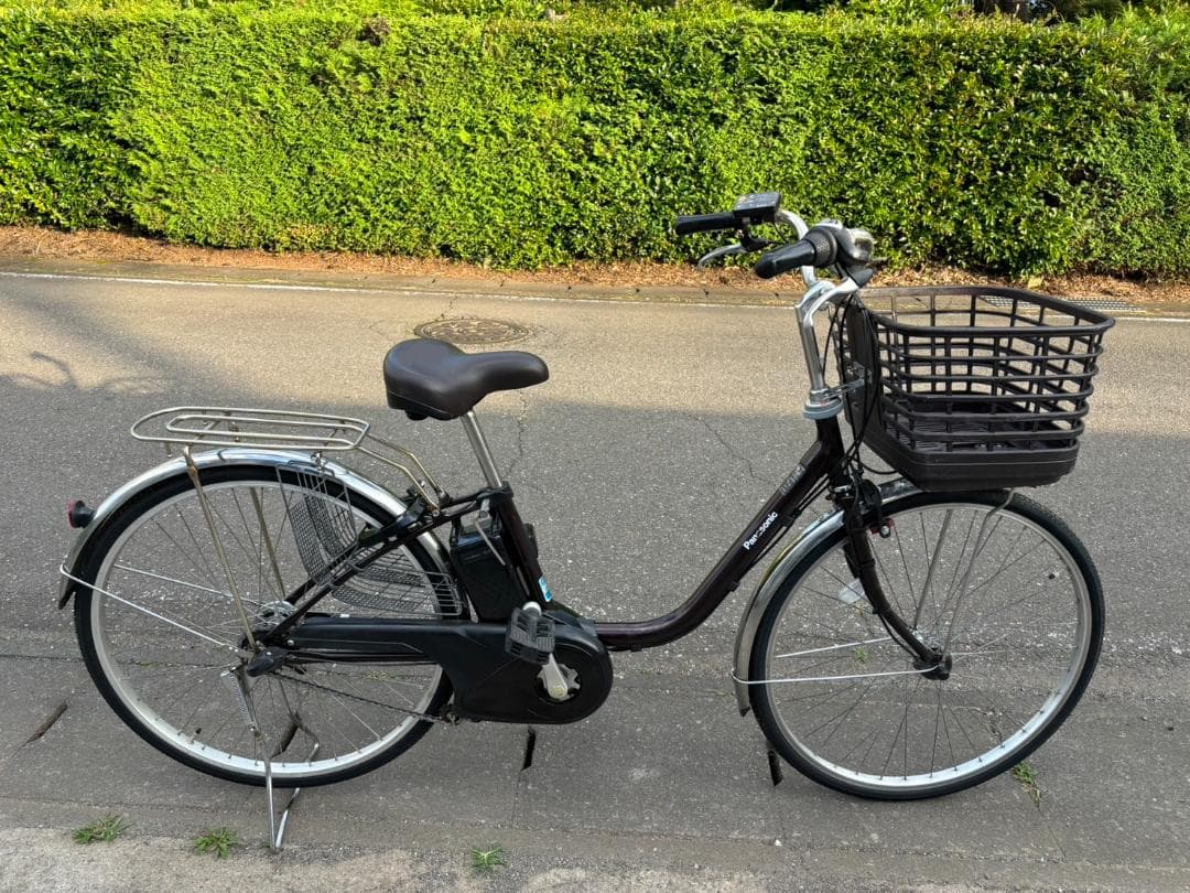 パナソニック 電動自転車 ビビ・YX 26型 8Ah 内装3段 ビターブラウン