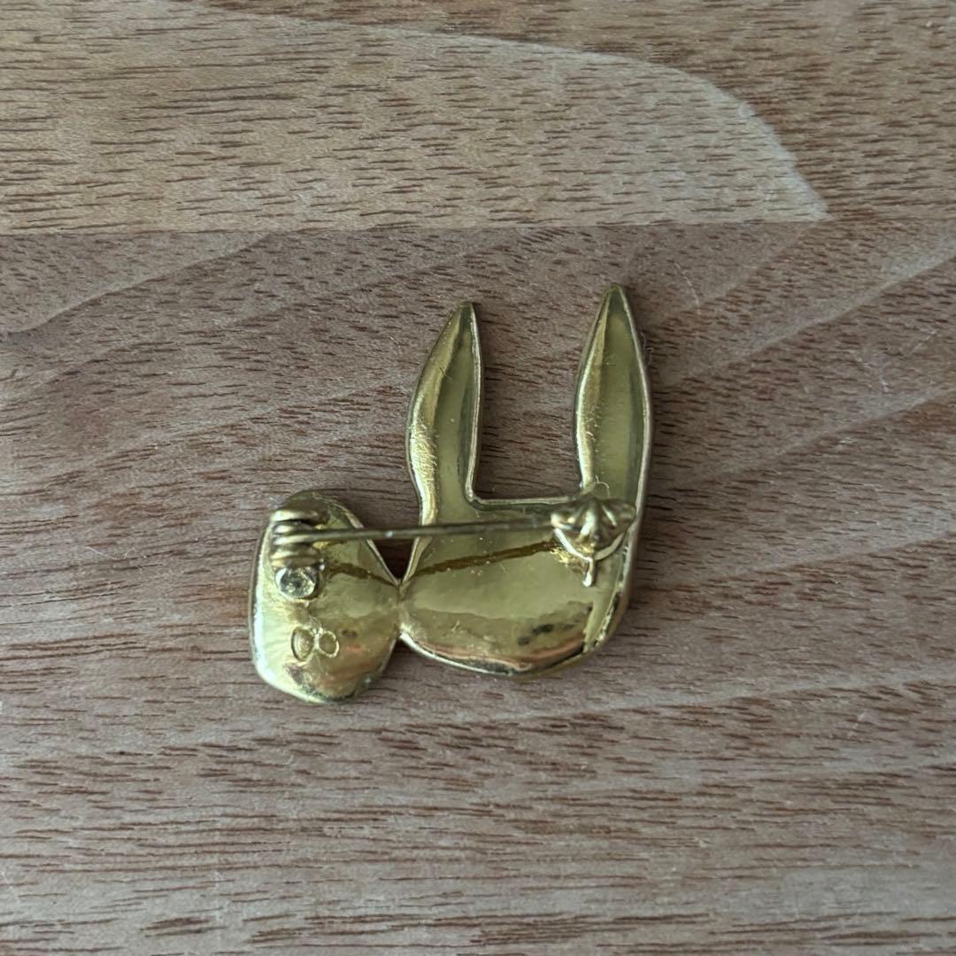 ...mina perhonen...coniglioブローチ ゴールド