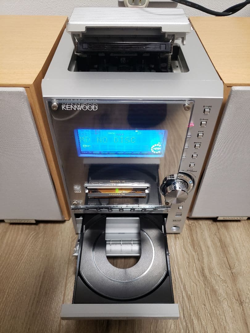 【整備済完動品】KENWOOD RXD-SL3MD MDコンポ 超美品！