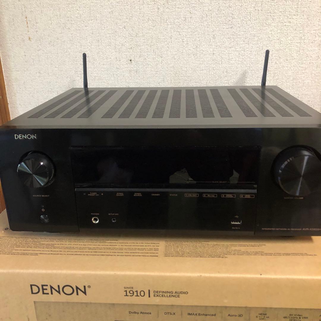 デノン Denon AVR-X3800H　avアンプ9.4ch 美品