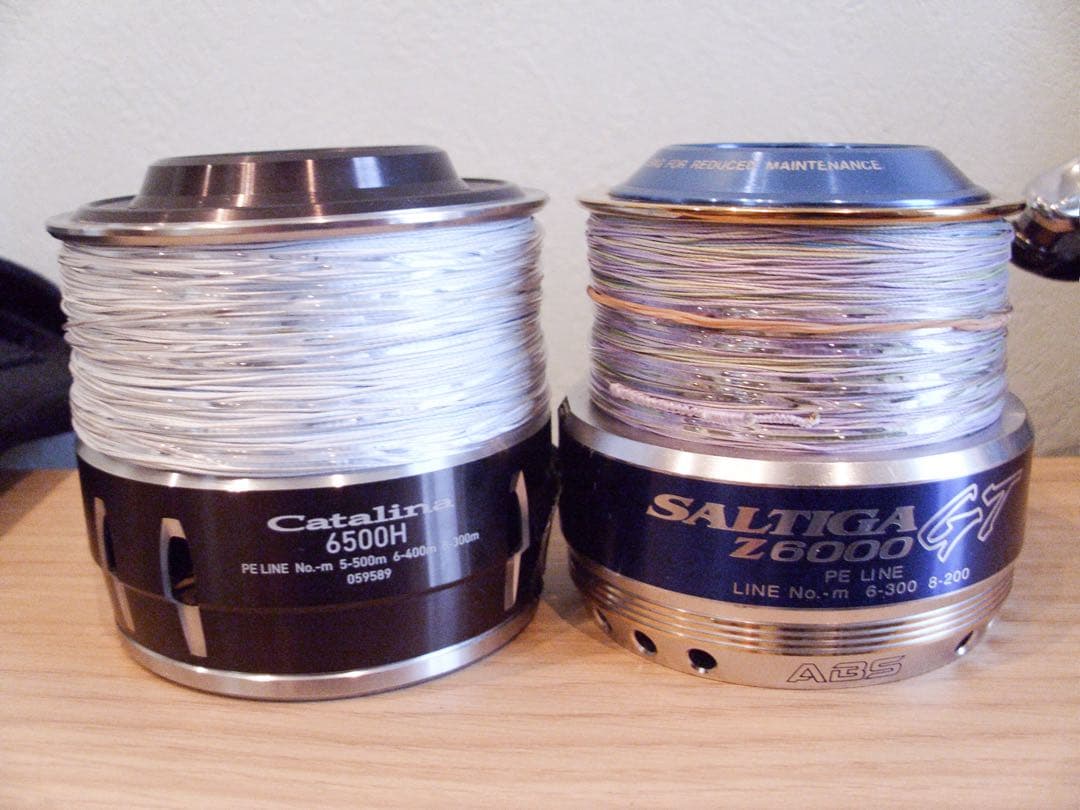 DAIWA 16キャタリナ 6500H ゴメクサスハンドル オーバーホール済み