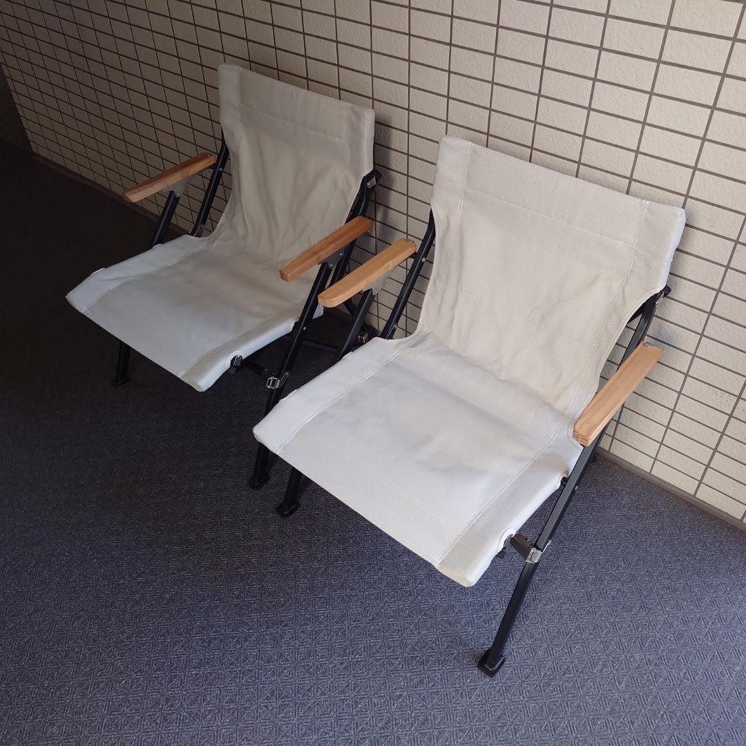 ス*ル様  peak ローチェア ショート アイボリー 2脚セット