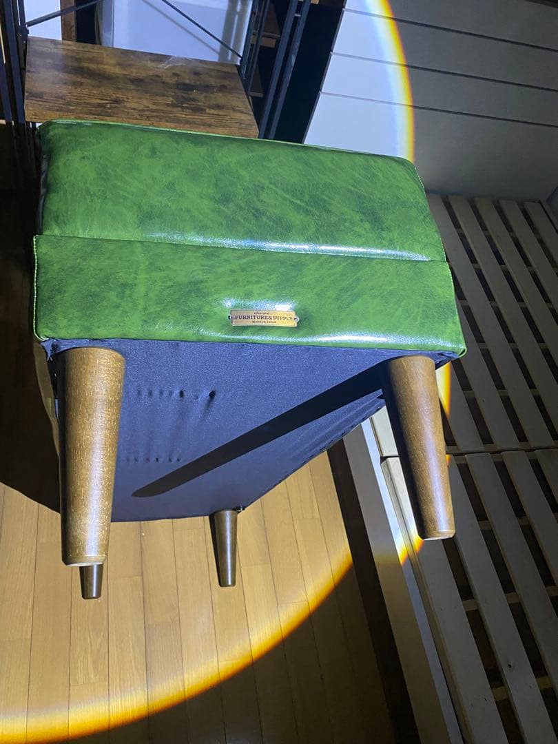 引き取り希望☆niko and... グリーンオットマン