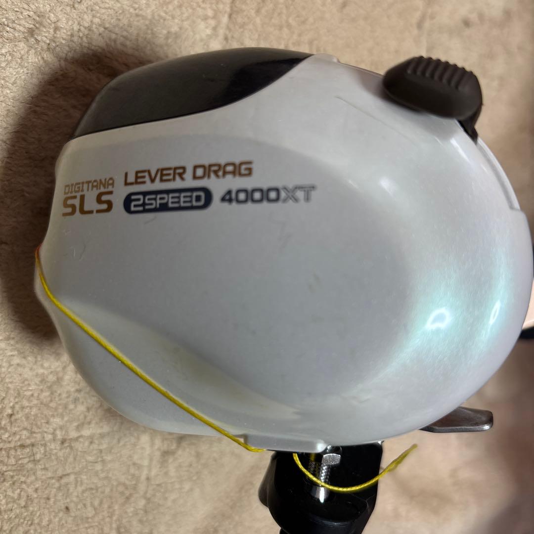青物狙いのパワーリール　シマノDigitanaSLS 2Speed 4000XT