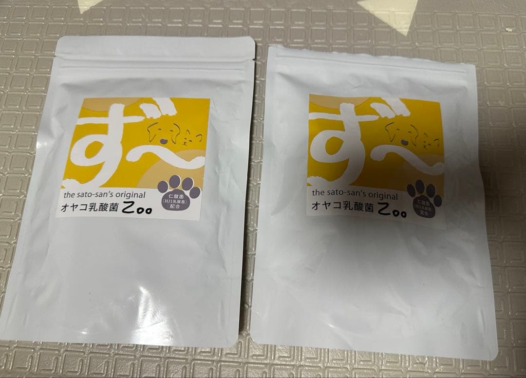 58包／オヤコ乳酸菌Zoo ずー　犬猫最強の乳酸菌　シワ男先生