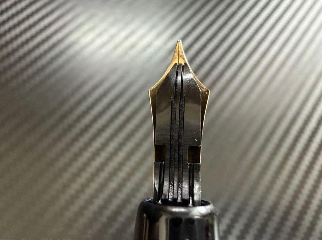 美品 モンブラン テレスコープ式 マスターピース 644 F 細字 万年筆