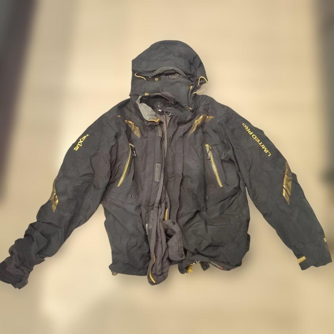 NEXUS フィッシングスーツ 上下セット LL ブラック