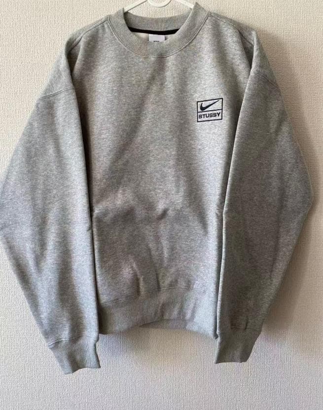 Nike Stussy コラボ スウェット L グレー