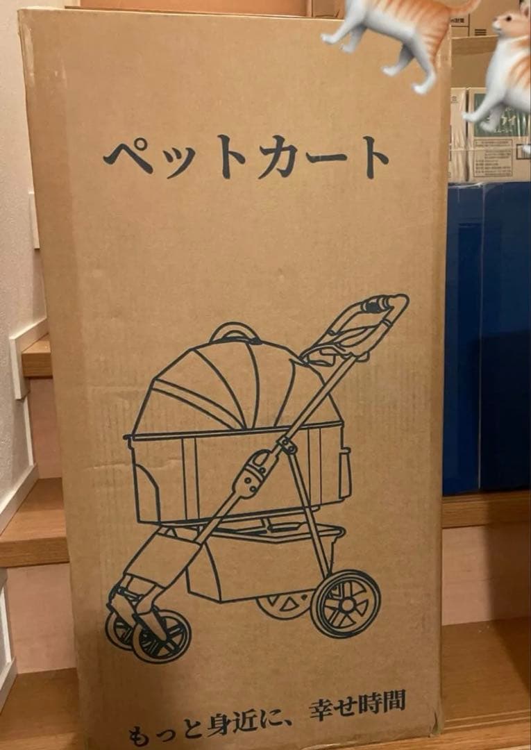 新品　ペットカート 分離式 犬用カート 小型犬 中型犬 折りたたみ式 コンパ