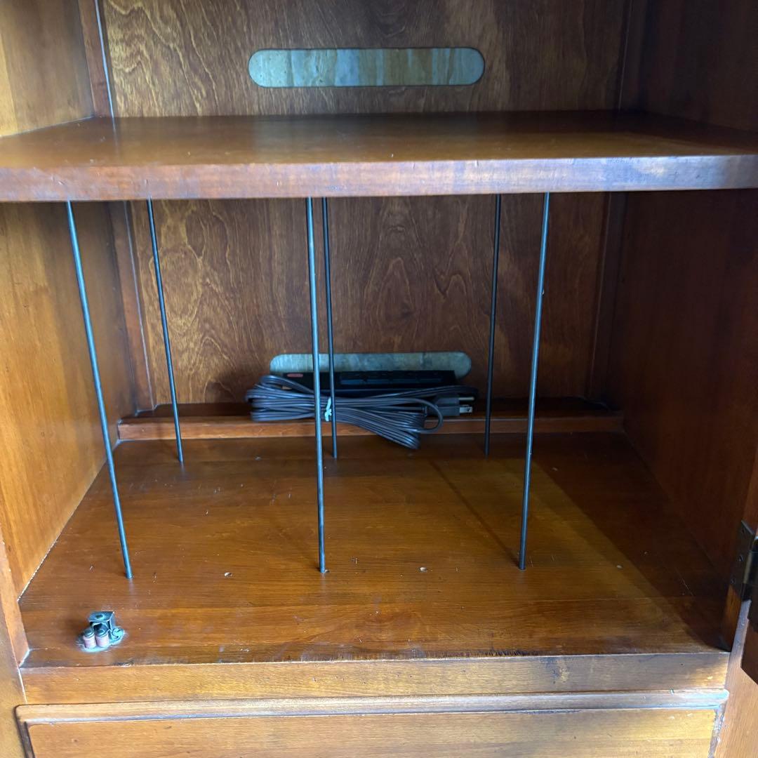 ETHAN ALLEN オーディオキャビネット　左右セット USAヴィンテージ