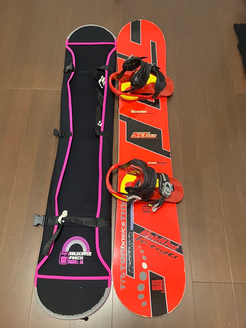 SCOOTER sct152 スクーター　スノーボード　フリースタイル　ケース付