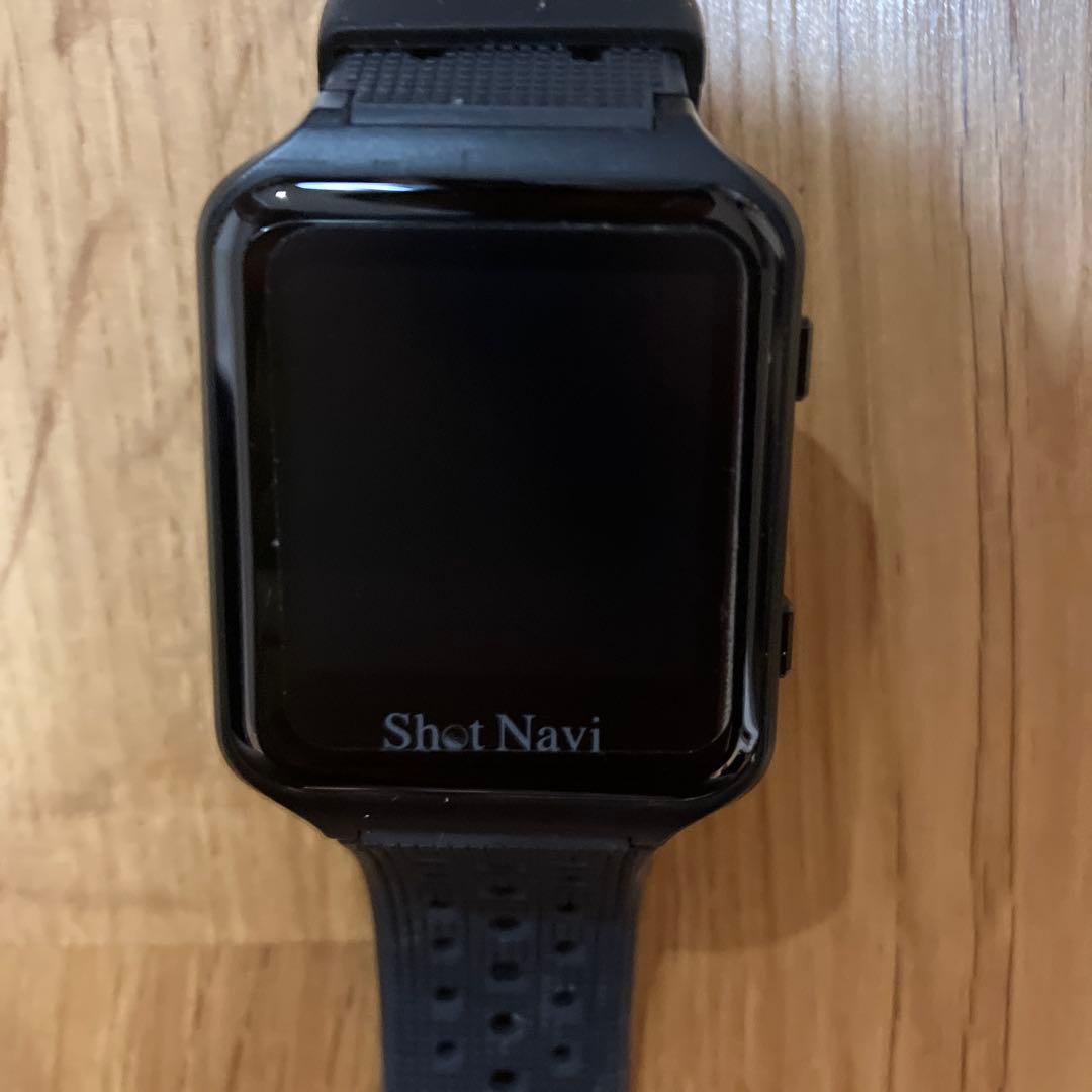 ShotNavi AIR ゴルフGPSウォッチ ブラック