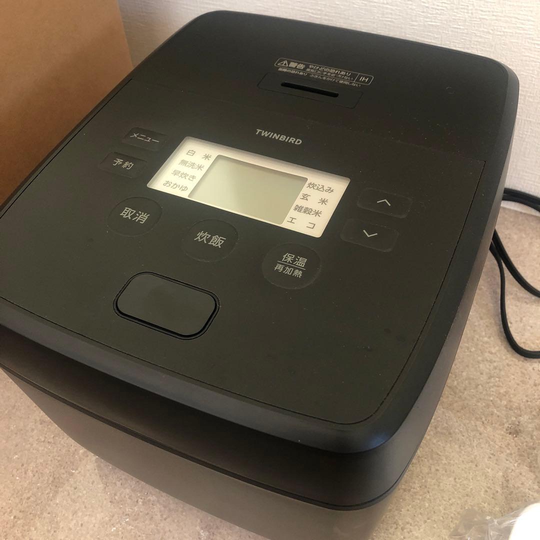 《値下げ中》ツインバード　5.5合IH炊飯ジャー　炊飯器