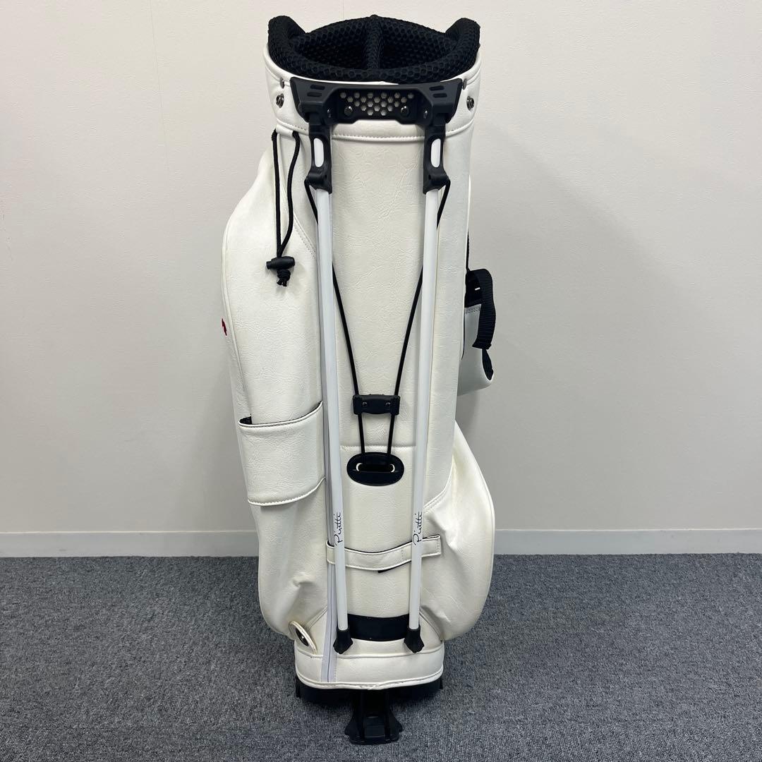 ピレッティ スタンド キャディバッグ ブラック Piretti ホワイト