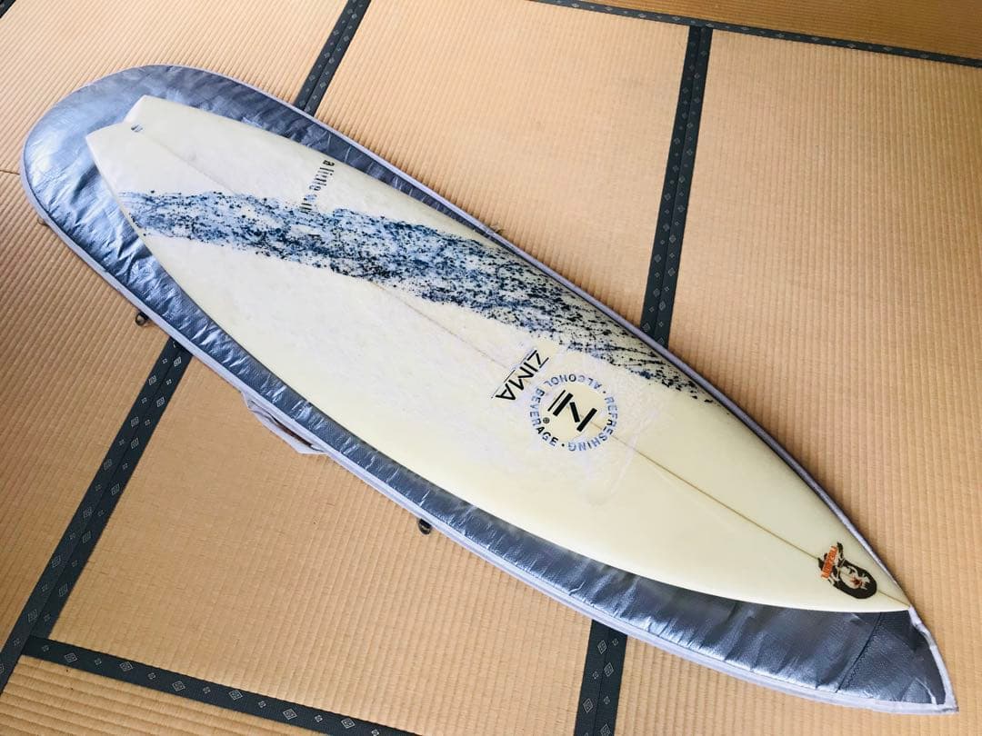 ロックダンス　ZIMA ショートボード 3フィン　ボードのみ ケース付きません