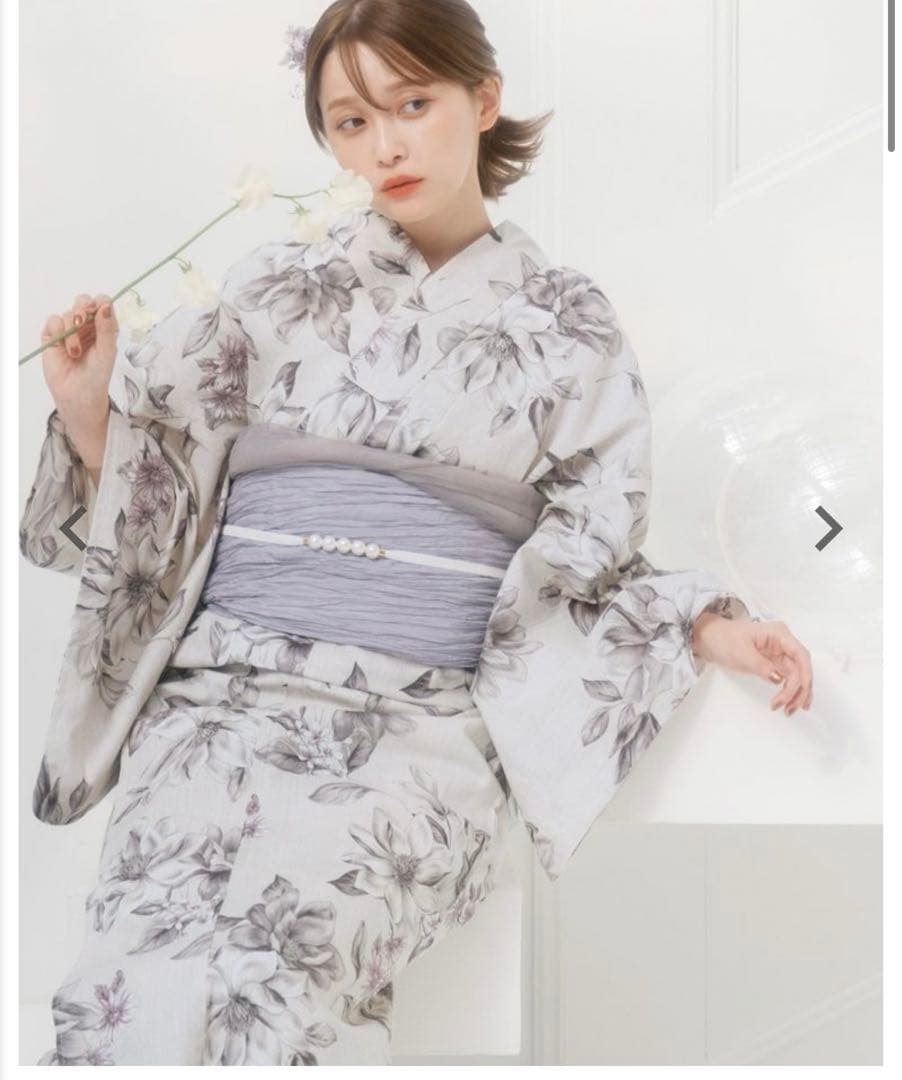 うたかたの月下美人 Dita 3点セット 浴衣