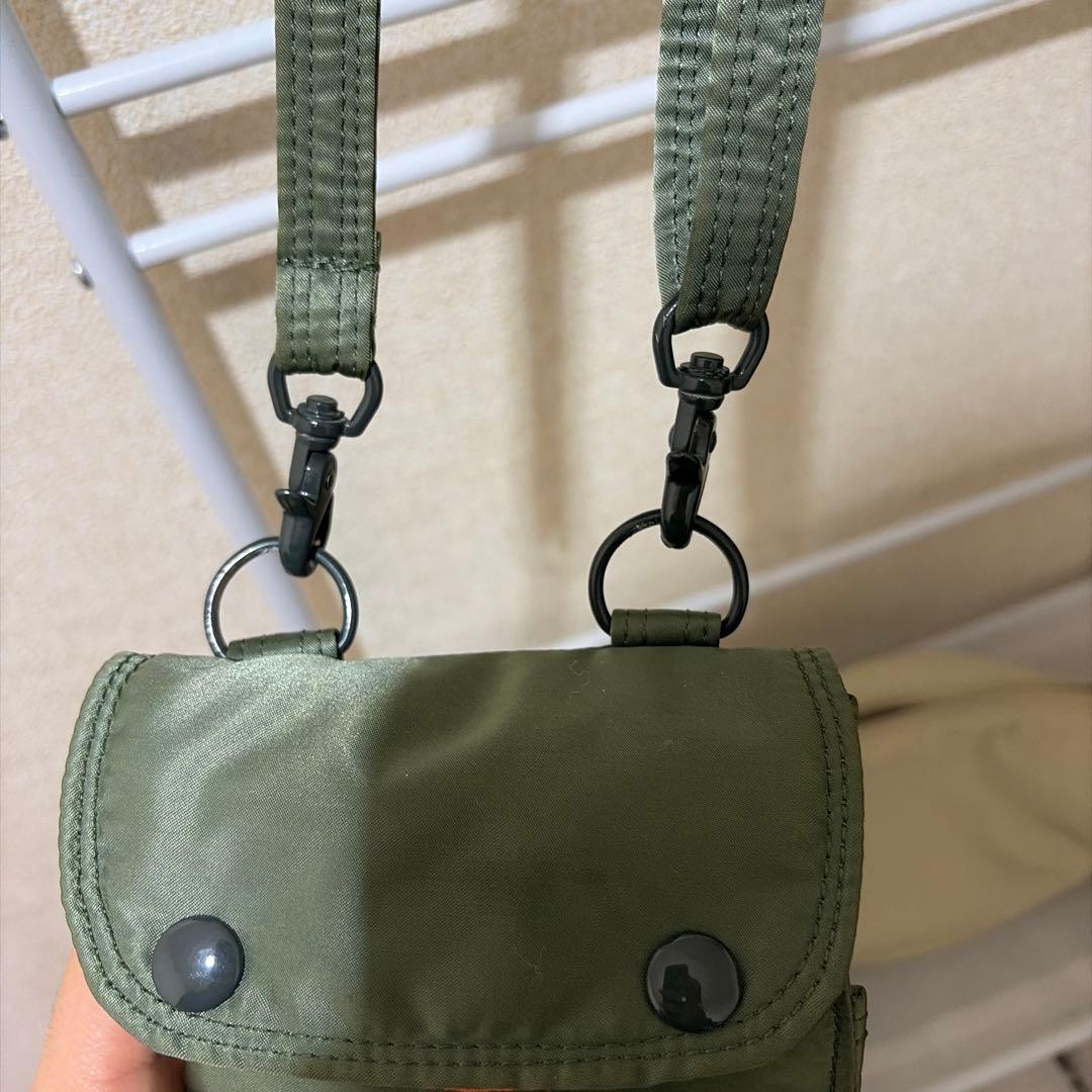 PORTER オリーブグリーン ショルダーバッグ