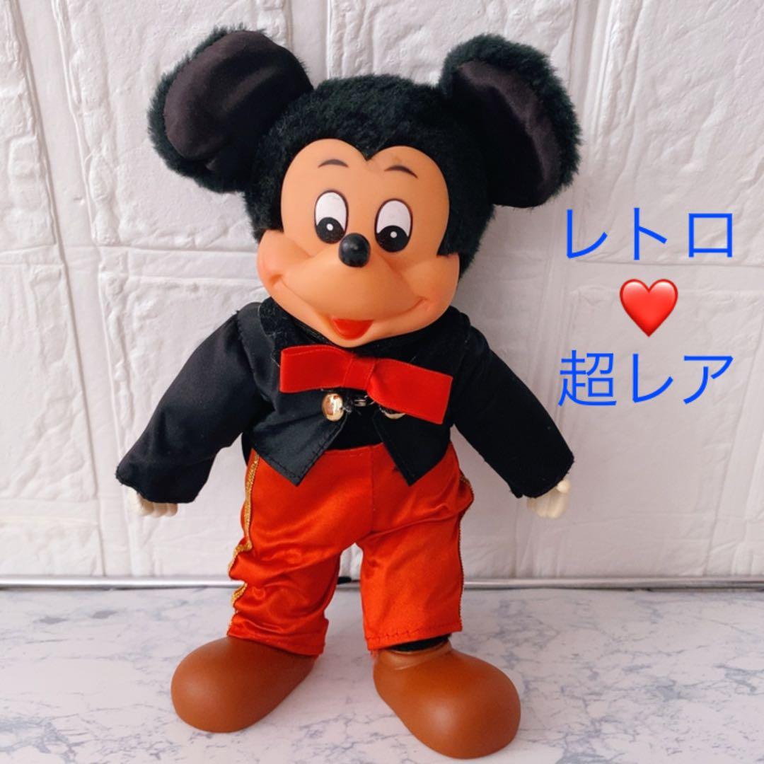 ミッキー レトロ  YOUNGEPOCH ぬいぐるみ ❤️レア