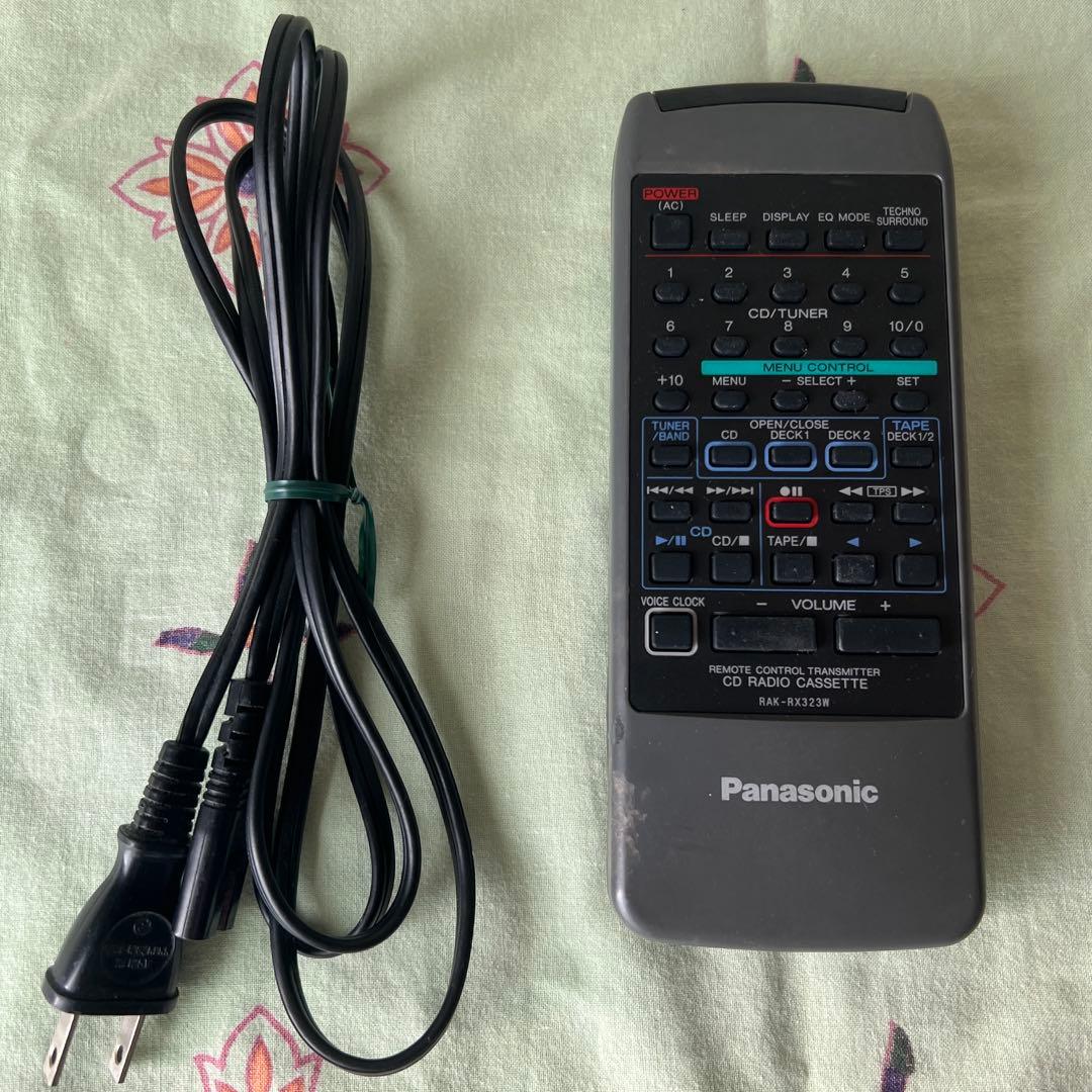 パナソニック　CDラジカセ　バブルラジカセ　RX-DT901 メンテナンス品