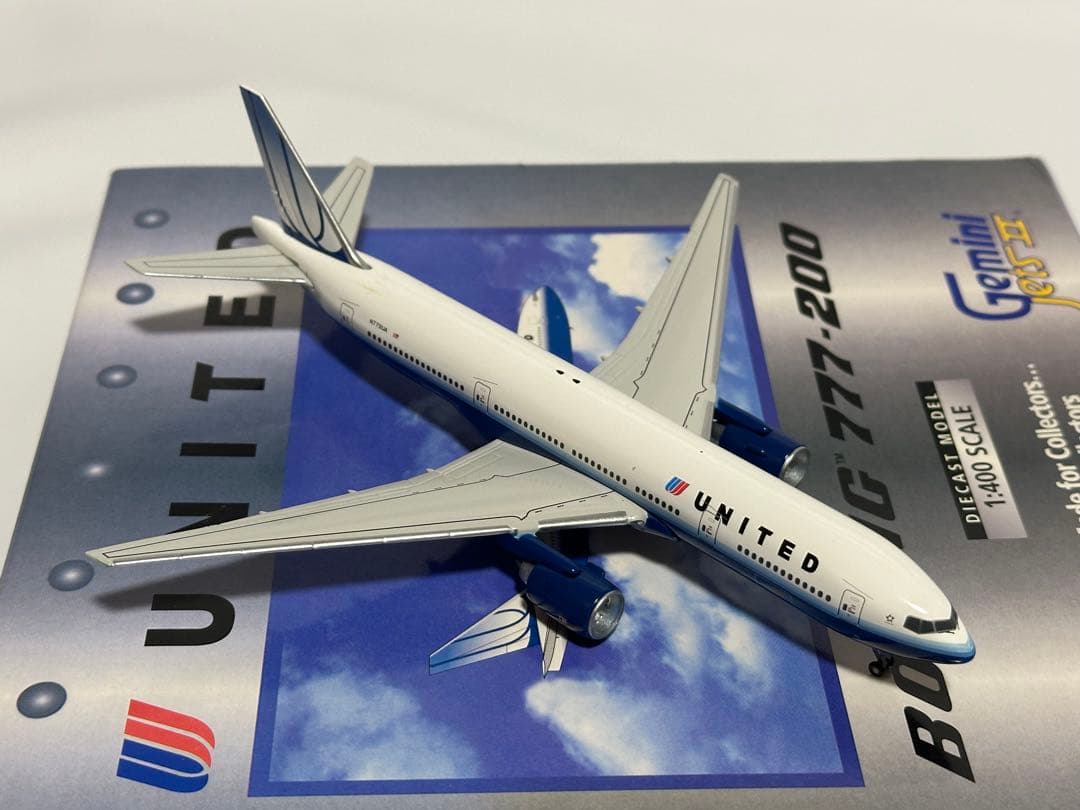 航空機・ヘリコプター Gemini 1/400 B777-200 United Airlines