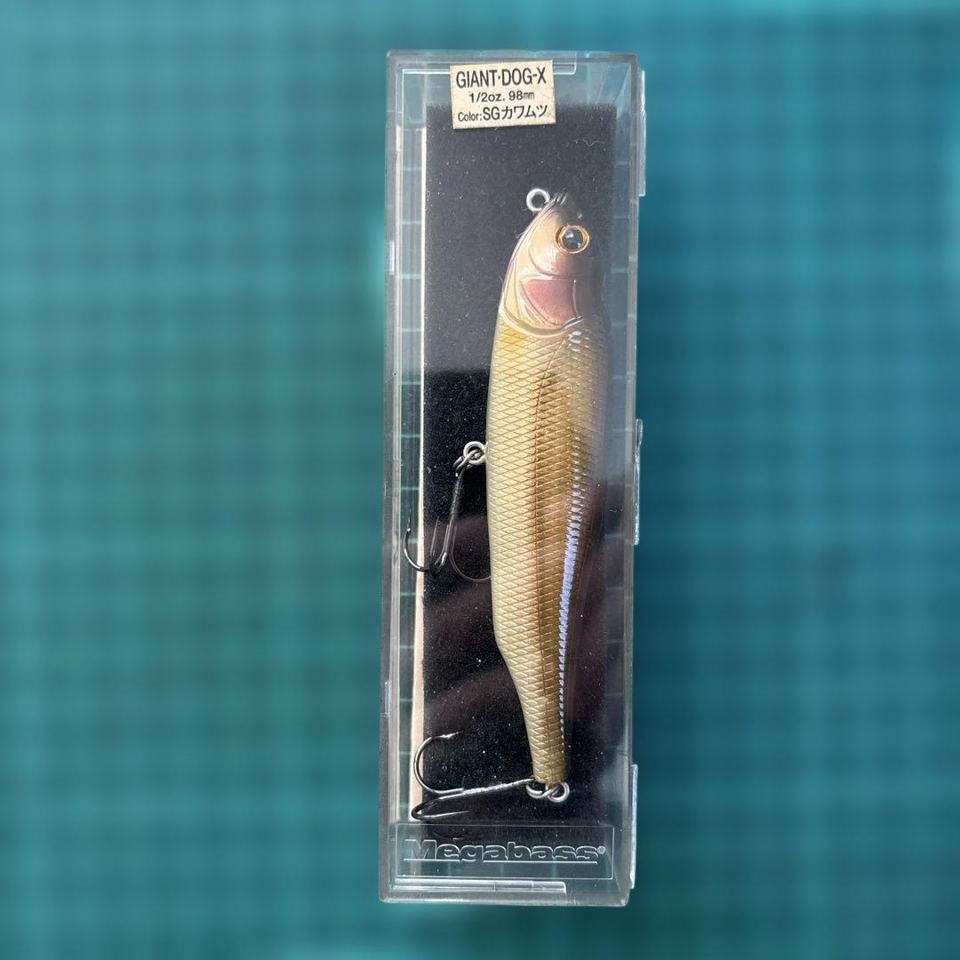 メガバス97年製　GIANT DOG-X SGカワムツ新品未使用品