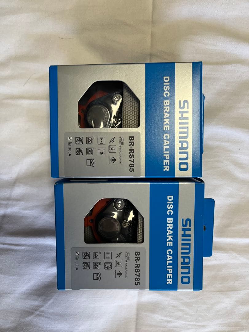 BR-RS785、2個セット、 ポストマウント用ディスクブレーキ、シマノ