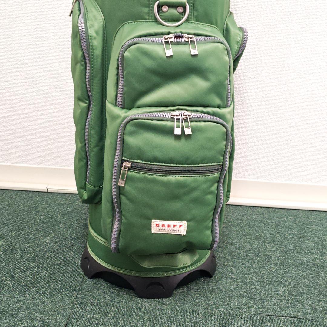 【新品】ONOFF キャディバッグ 2022年モデル OB0422 グリーン