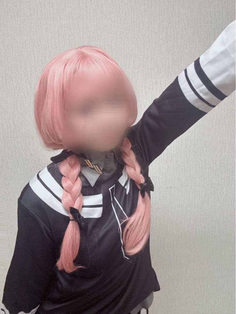 周央サンゴ にじさんじ コスプレ 衣装 七次元生徒会衣装 VTuber ウィッグ