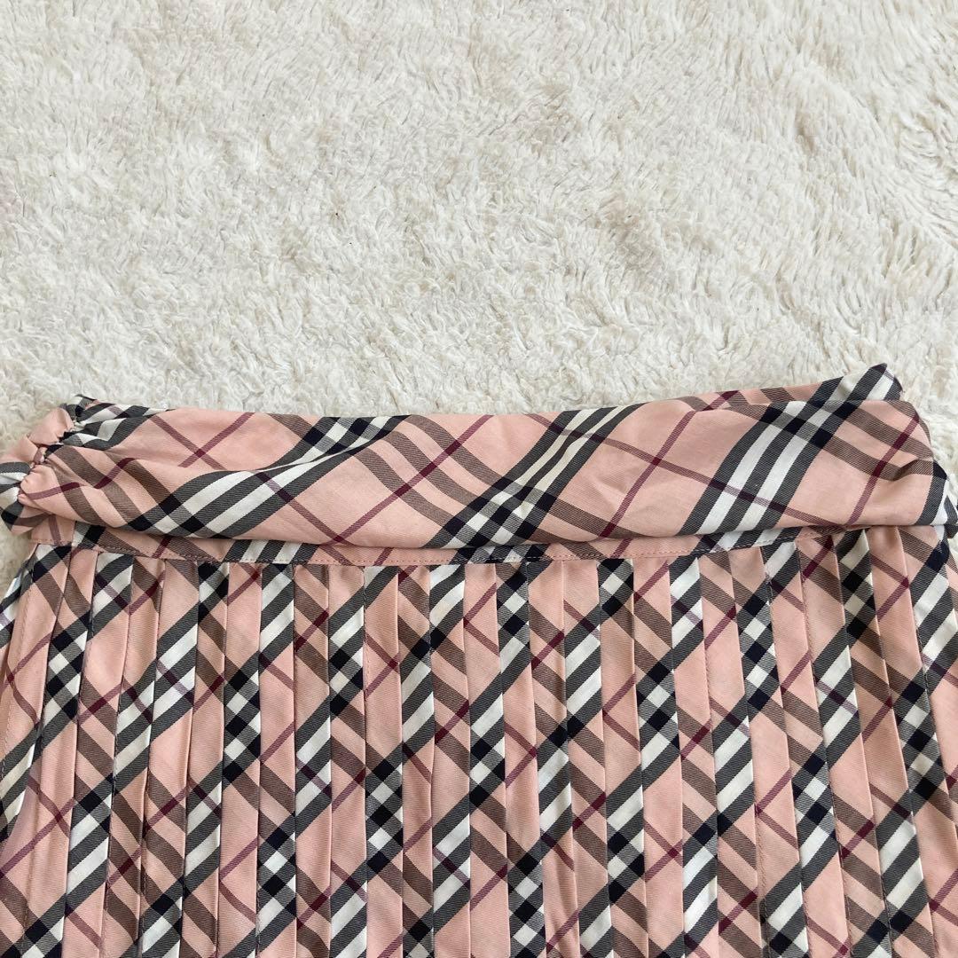 希少美品✨バーバリーブルーレーベル　キャミソール　ミニスカート　セットアップ